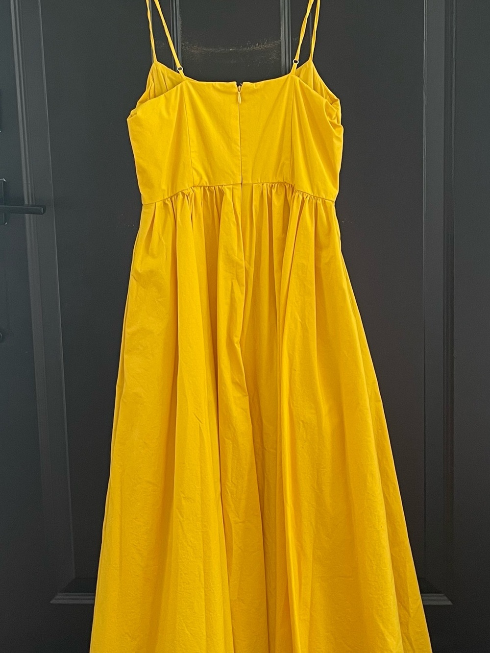 J. Crew Sunny Yellow Spaghetti-Strap Girls' Dress